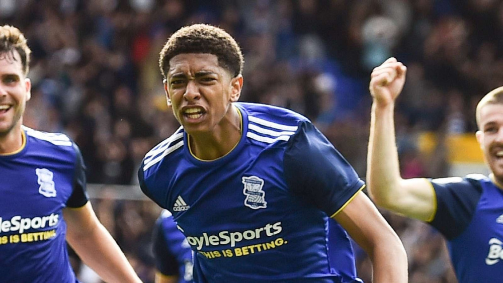 Jude Bellingham während seiner Zeit bei Birmingham City